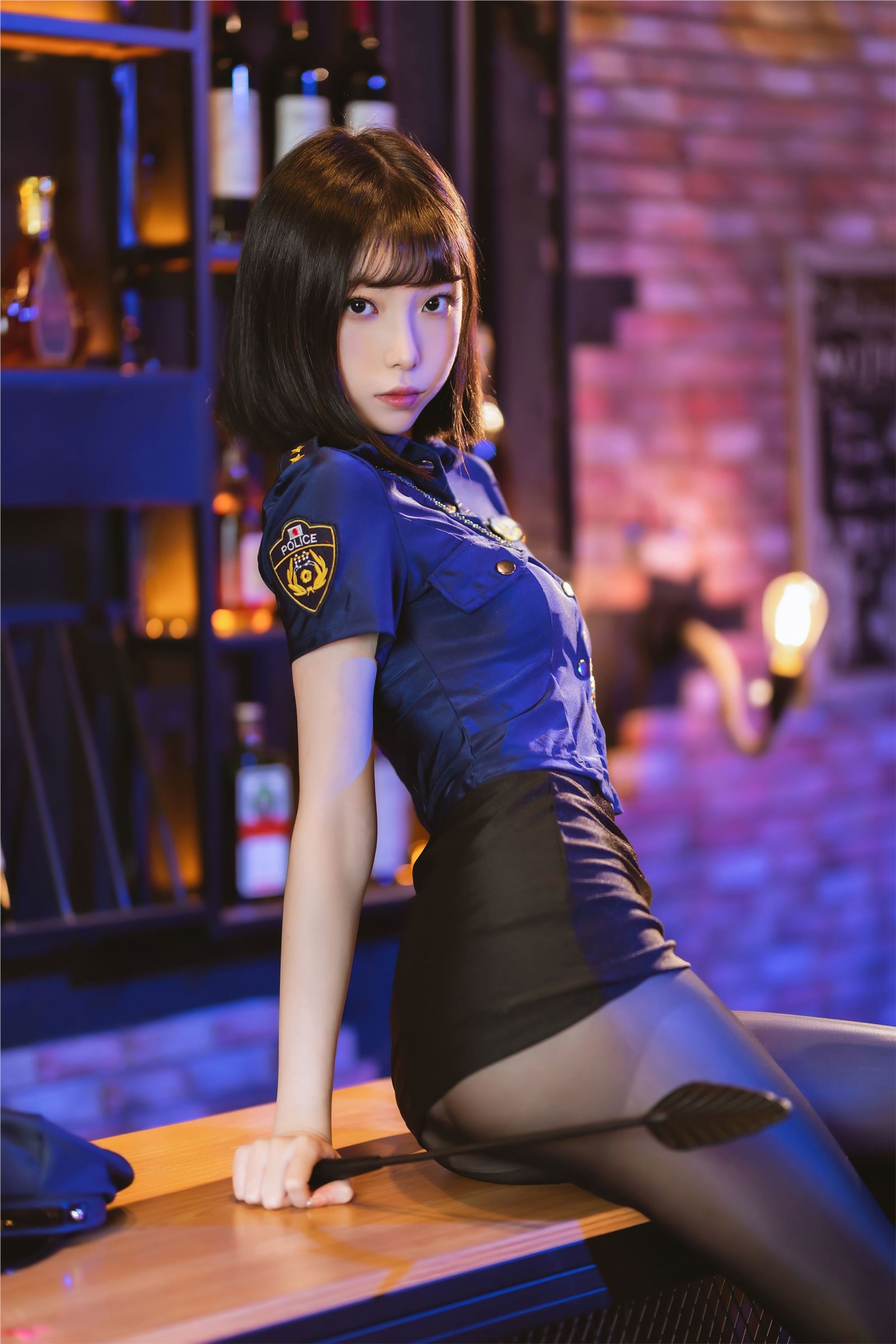 Xu Lan - Black Silk Uniform(42)